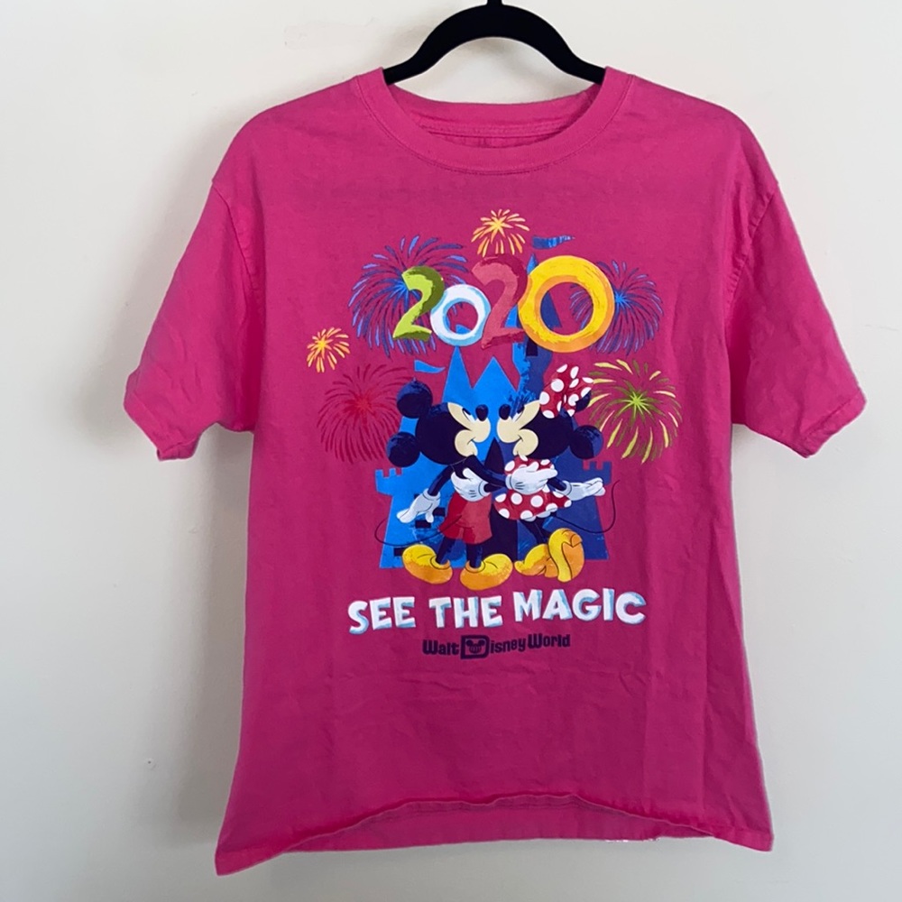Disney 2020 tee shirt Hanes size medium